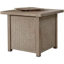 Lyle Driftwood Fire Pit Table -furniture QK1042710 ASHL LID OL