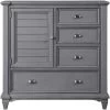 Hilton Head Gray Gentleman's Chest 2 Hilton Head Gray Gentleman's Chest -furniture QK1042793 DAVF PRI OL