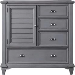 Hilton Head Gray Gentleman's Chest