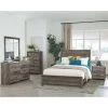 Langston Gray Oak Queen 4 Piece Room Group -furniture QK1043110 KITH LF1 RM