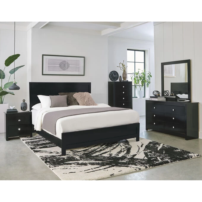 Breanne Black Queen 4 Piece Room Group 3 Breanne Black Queen 4 Piece Room Group