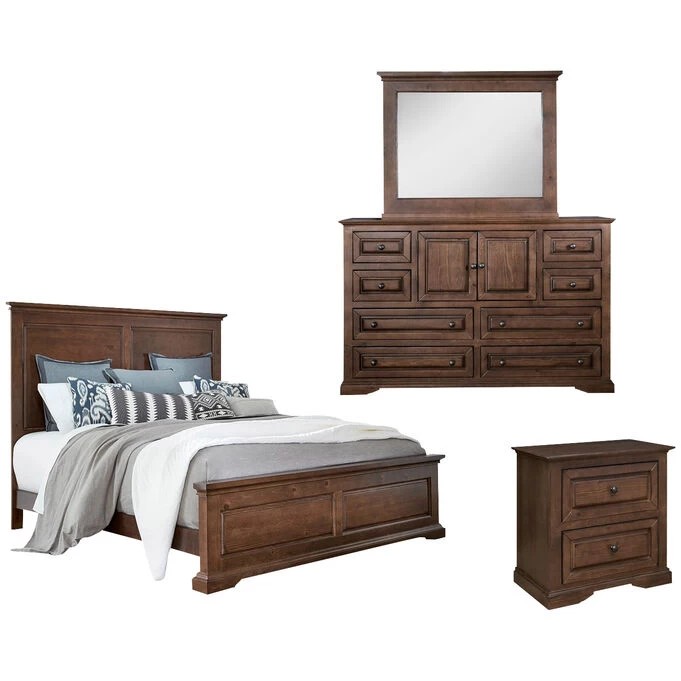 Hamilton Autumn Cherry Queen 4 Piece Room Group 4 Hamilton Autumn Cherry Queen 4 Piece Room Group - Image 2