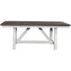 Farmhouse White Fixed Top Table -furniture QK1043910 LIBF PRI OL