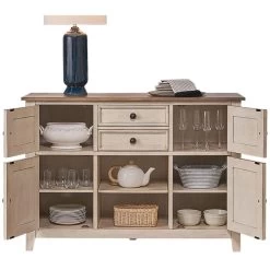 Beacon Smokey White Sideboard -furniture QK1045151 AAME IS1 OL