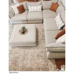 Floza Cremini 5 Piece Sectional -furniture QK1045315 FUSI LF7 RM