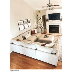 Floza Cremini 5 Piece Sectional -furniture QK1045315 FUSI LF9 RM