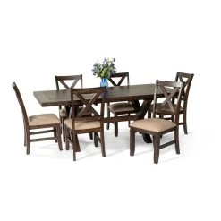 Braeden Dark Brown Side Chair -furniture QK1045427 MOND LF1 RM