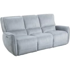 Holston Silver Power Plus Reclining Sofa -furniture QK1045965 MWHO AFL OL
