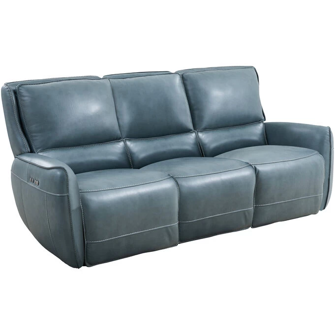 Holston Caribbean Leather Power Plus Reclining Sofa 5 Holston Caribbean Leather Power Plus Reclining Sofa - Image 3