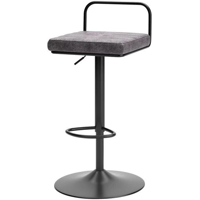 Strumford Black Bar Stool 3 Strumford Black Bar Stool