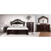 Menodora Brown Cherry Queen 4 Piece Room Group -furniture QK1046446 FURA LF1 RM