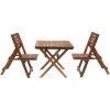 Cali Brown 3 Piece Dining Set -furniture QK1046493 STIT PRI OL