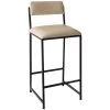 Adelle Cream Bar Stool -furniture QK1046505 BAKA AFL OL