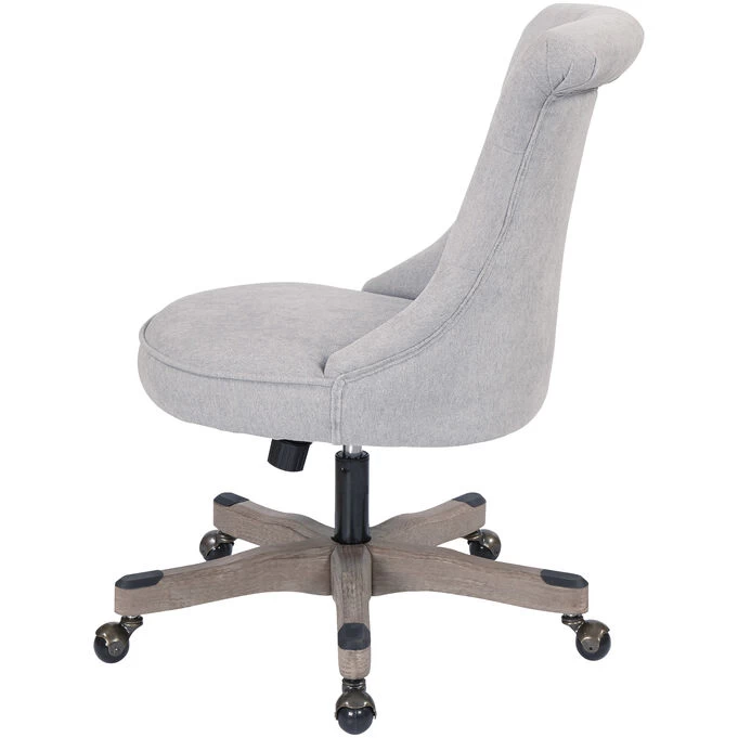 Hannah Fog Desk Chair 4 Hannah Fog Desk Chair - Image 2