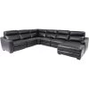 Aveo Blackberry 6 Piece POWER + Reclining Right Chaise Sectional