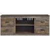 Trinell Rustic Plank 60 Inch Console -furniture QK1046607 ASHL PRI OL