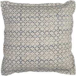 Heartland Home Blue Faded Print Pillow