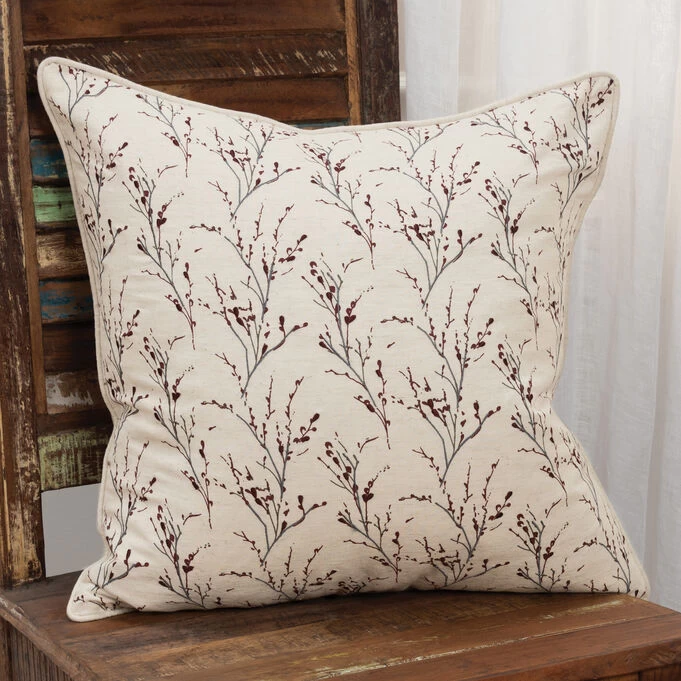 Heartland Home Soft Ivory Berry Branch Pillow 4 Heartland Home Soft Ivory Berry Branch Pillow - Image 2