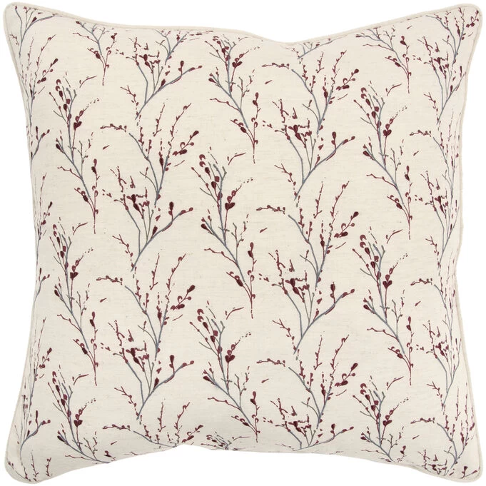 Heartland Home Soft Ivory Berry Branch Pillow 3 Heartland Home Soft Ivory Berry Branch Pillow
