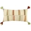 Heartland Home Burlap Multi Tassel Pillow -furniture QK1046715 HOMT PRI OL