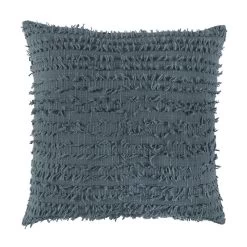 Collected Culture Sparrow Blue Textured Pillow