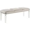 Maddie Pearl White Bench -furniture QK1046894 FURA PRI OL