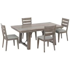 Uptown Shadow 5 Piece Ladder Dining Set