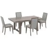 Uptown Shadow 5 Piece Framed Dining Set -furniture QK1047048 CANA PRI OL
