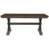 Denman Brown Trestle Dining Table 2 Denman Brown Trestle Dining Table -furniture QK1047065 SAMU PRI OL