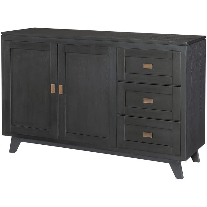Concord Charred Oak Credenza 3 Concord Charred Oak Credenza