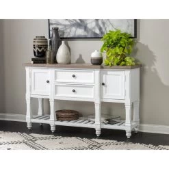 Essex White Credenza -furniture QK1048062 LEGA LF1 RM