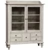 Whitney Antique Linen Display Cabinet -furniture QK1048316 LIBF PRI OL