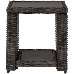 Grasson Lane Brown End Table