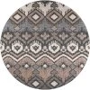 Sedona II Bison 8 Round Rug 2 Sedona II Bison 8 Round Rug -furniture QK1051842 DALY PRI OL