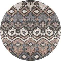 Sedona II Bison 8 Round Rug