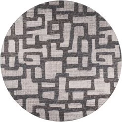 Sedona IV Pebble 8 Round Rug