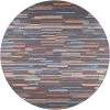 Sedona VIII Denim 8 Round Rug -furniture QK1051922 DALY PRI OL