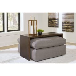 Balintmore Brown Over The Ottoman Coffee Table -furniture QK1052325 ASHL LF1 RM