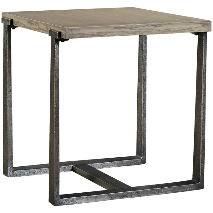 Dalenville Gray Square End Table 4 Dalenville Gray Square End Table - Image 2
