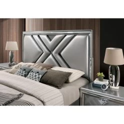 Emmeline Silver Queen 4 Piece Storage Room Group 13 Emmeline Silver Queen 4 Piece Storage Room Group -furniture QK1052822 FURA IS3 OL