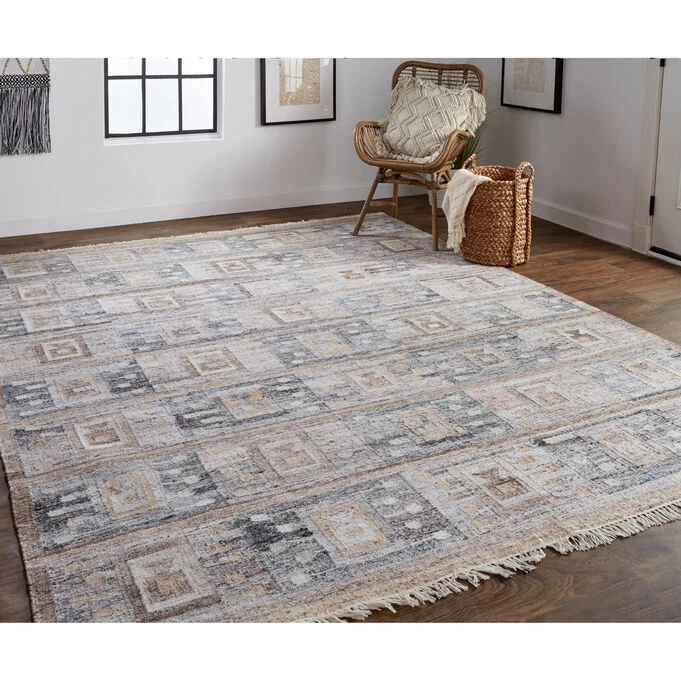 Beckett Gray 5x8 Rug 8 Beckett Gray 5x8 Rug - Image 6