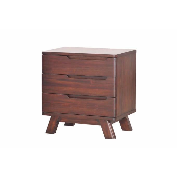 Sahara Dark Mahogany Nightstand 3 Sahara Dark Mahogany Nightstand