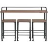 Elements Jensen Medium Brown 4 Piece Bar Set 1 Elements Jensen Medium Brown 4 Piece Bar Set -furniture QK1054115 ELEM PRI OL