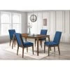 Maggie Blue 5 Piece Dining Set