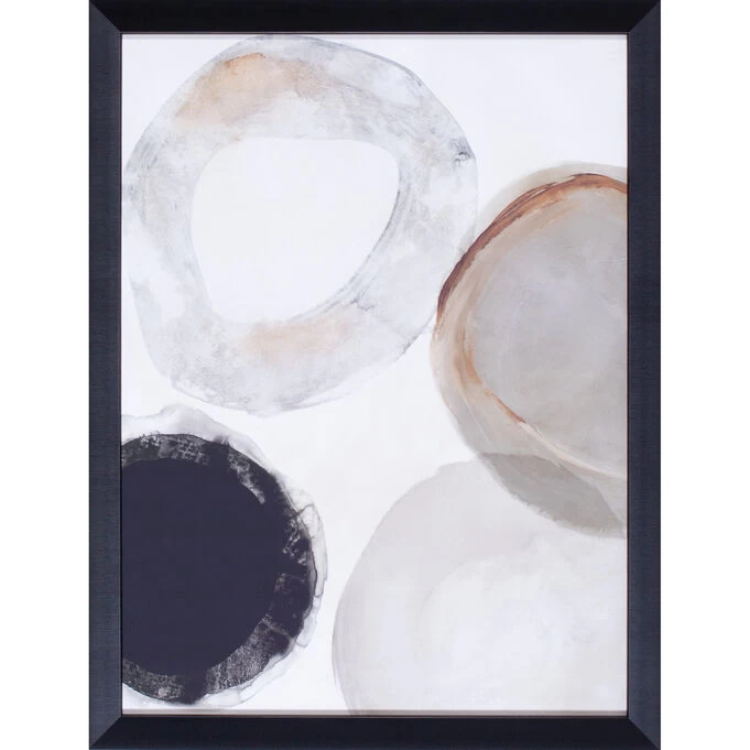 Beige Rings II Wall Art 3 Beige Rings II Wall Art