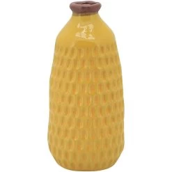 Collected Culture Yellow 9 Inch Vase