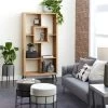 Arienti Brown Modern Shelving Unit