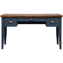 Nantucket Blue Denim Writing Desk