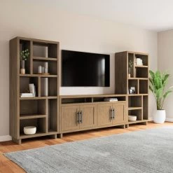 Sienna Autumn Wheat 72 Inch 4 Door Console 7 Sienna Autumn Wheat 72 Inch 4 Door Console -furniture QK1055073 APAM LF1 RM