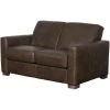 Vinnie Brown Leather Full Sleeper -furniture QK1055082 ATEL ABR OL